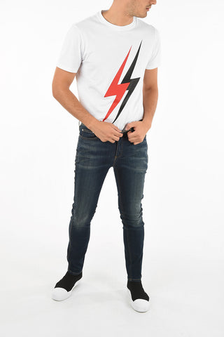 16cm Stretch Denim Skinny Fit Jeans
