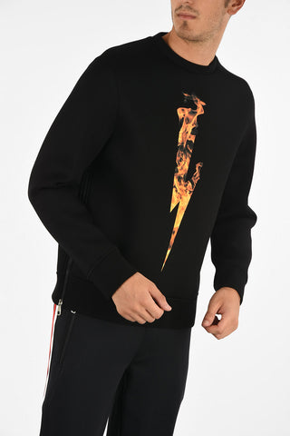 Neopren FLAME THUNDERBOLT Sweatshirt