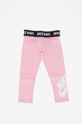 Stretch Cotton Printed Leggings