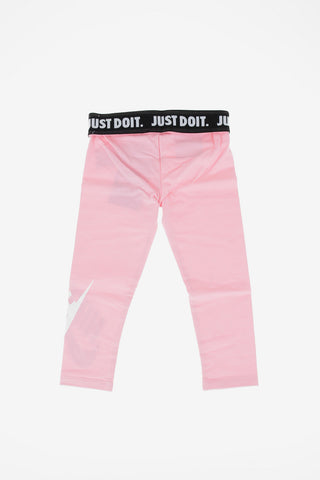 Stretch Cotton Printed Leggings