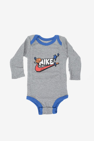 Sport Printed Romper Suit Shoes and Bib