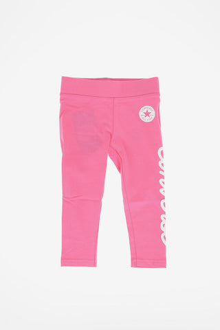 Stretch Cotton Printed Leggings