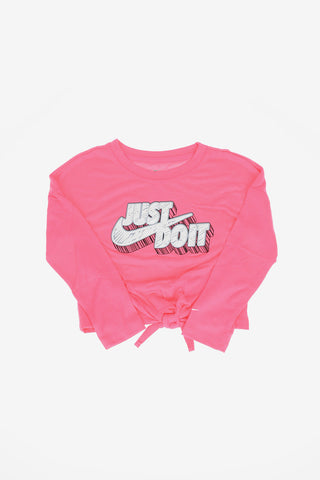 Printed T-shirt with Bow