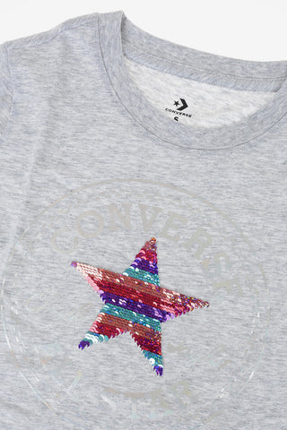 T-Shirt mit Pailletten