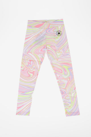 Leggings in Cotone Stretch a Fantasia