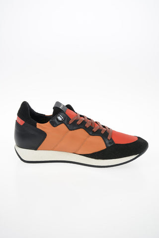 Sneakers MONACO in Pelle e Tessuto