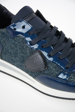 Fabric and Leather TROPEZ Sneakers