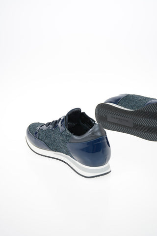 Fabric and Leather TROPEZ Sneakers