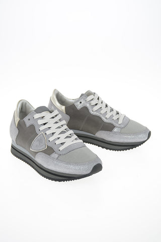 Leather Glittered TROPEZ HIGHER Sneakers