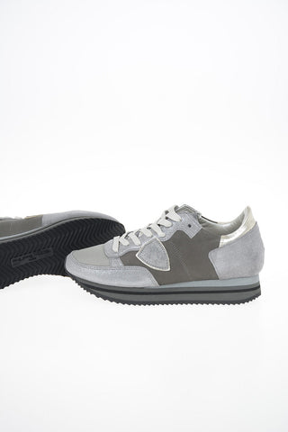 Leather Glittered TROPEZ HIGHER Sneakers