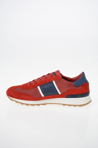Fabric and Leather TOUJOURS Sneakers