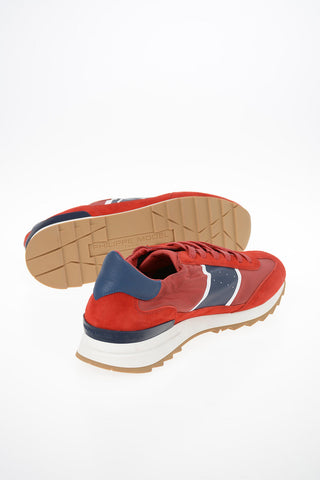 Sneakers TOUJOURS in Pelle e Tessuto