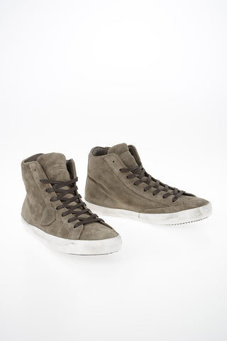 Sneakers PARIS in Pelle Scamosciata