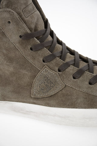 Sneakers PARIS in Pelle Scamosciata