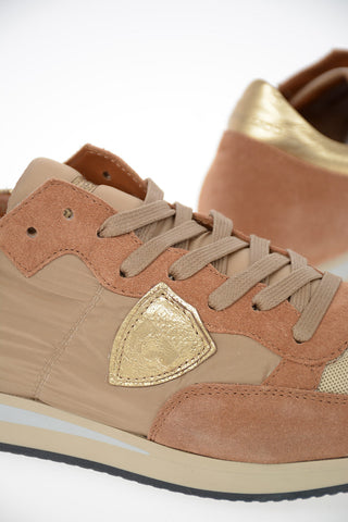 Sneakers TROPEZ in Pelle e Tessuto