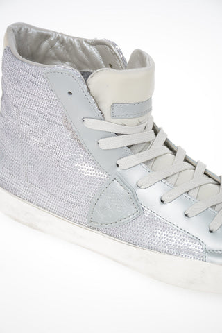Sneakers PARIS HIGH con Paillettes