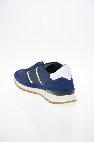 Sneakers TOUJOURS in Pelle e Tessuto