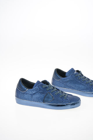 Sneakers PARIS LAMINE Stampa Serpente