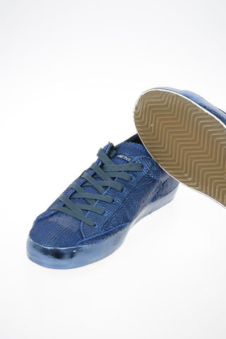 Sneakers PARIS LAMINE Stampa Serpente