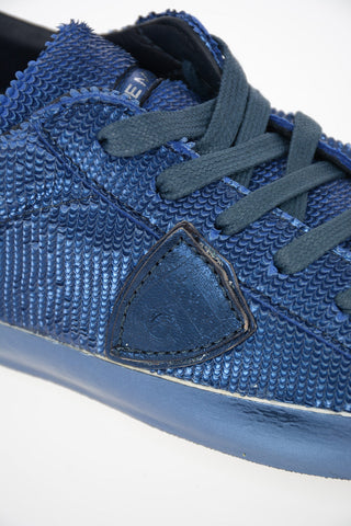 Sneakers PARIS LAMINE Stampa Serpente