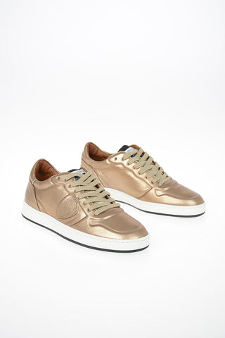 Sneakers LAKERS in Pelle Laminata