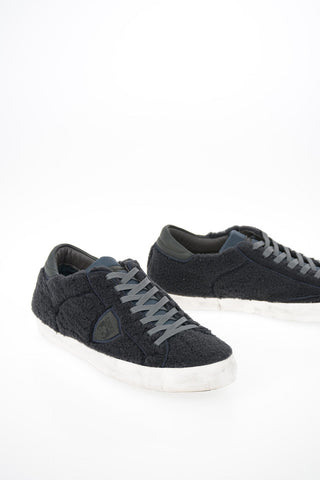 Fabric and Leather PARIS Sneakers