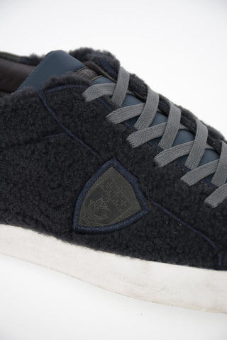 Fabric and Leather PARIS Sneakers