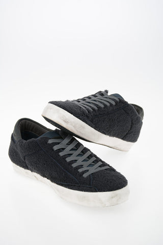 Fabric and Leather PARIS Sneakers