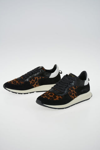 Leopard Printed MONTECARLO Sneakers