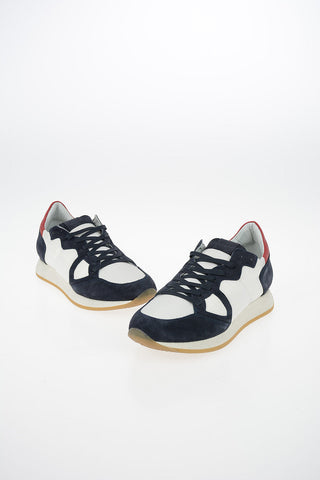 Sneakers MONACO VINTAGE in Pelle e Tessuto