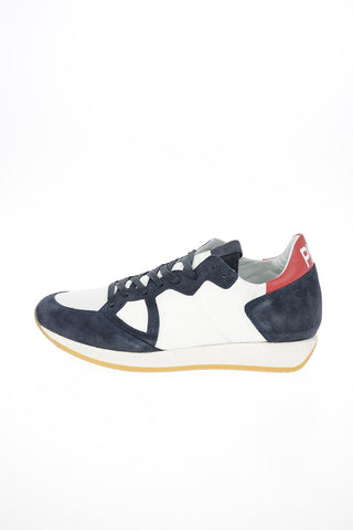 Sneakers MONACO VINTAGE in Pelle e Tessuto