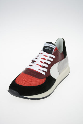Sneakers MONTECARLO in Pelle e Tessuto