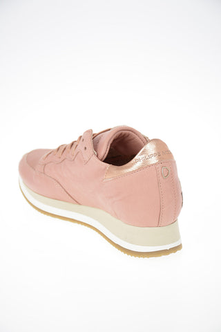 Leather Floral Embroidered ETOILE Sneakers