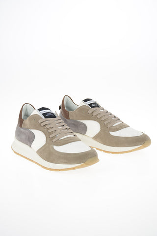 Fabric and Leather MONTECARLO Sneakers