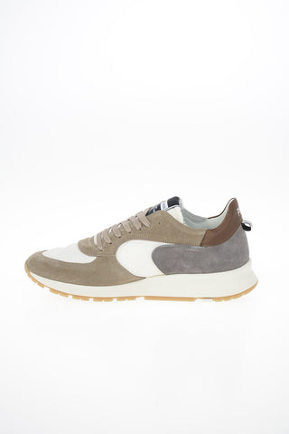 Fabric and Leather MONTECARLO Sneakers
