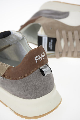 Fabric and Leather MONTECARLO Sneakers