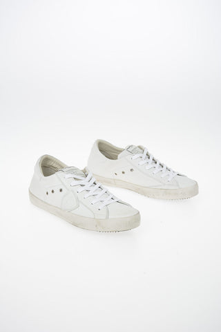 Leather Vintage Effect PARIS Sneakers