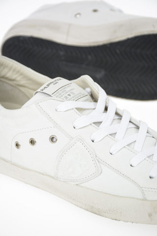 Leather Vintage Effect PARIS Sneakers