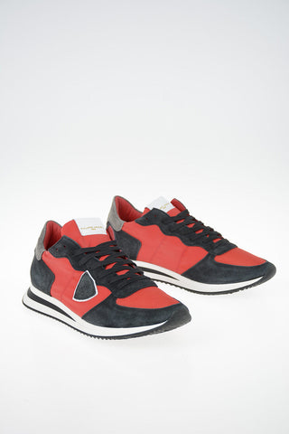 Fabric and Leather TRPX Sneakers