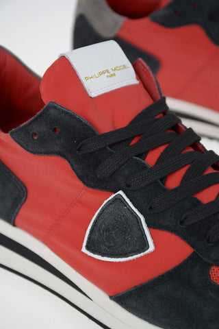 Fabric and Leather TRPX Sneakers