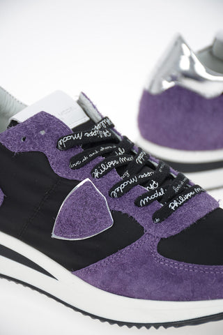 Fabric and Leather TRPX Sneakers