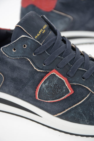 Leather Vintage Effect TRPX Sneakers