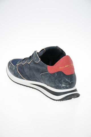 Leather Vintage Effect TRPX Sneakers