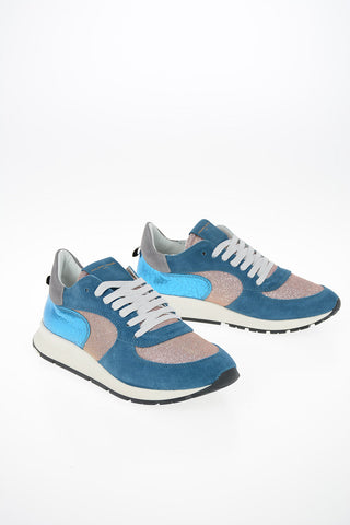 Leather Glittered MONTECARLO Sneakers