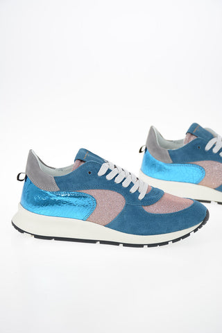 Leather Glittered MONTECARLO Sneakers