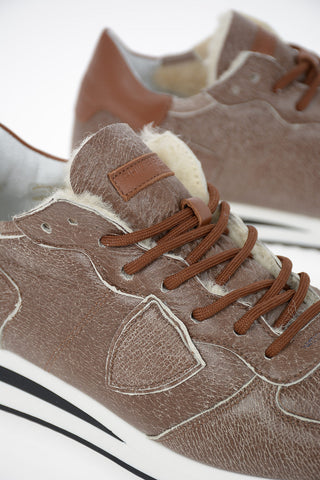 Sneakers TRPX in Pelle Cracked