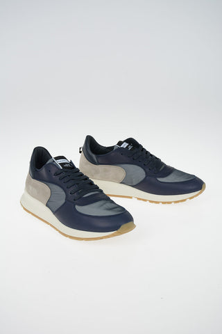 Fabric and Leather MONTECARLO Sneakers