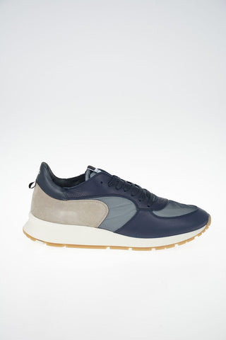 Fabric and Leather MONTECARLO Sneakers