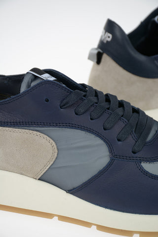 Fabric and Leather MONTECARLO Sneakers