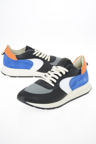 Fabric and Suede Leather MONTECARLO Sneakers